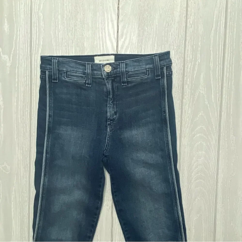 Mcguire Denim Style 185 C Blue Skinny Jeans Women's Size 26